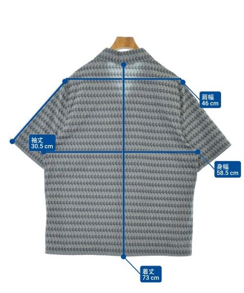 Louis Vuitton Casual Shirt Cotton Navy Grayx