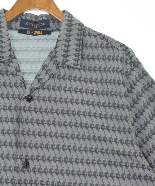 Louis Vuitton Casual Shirt Cotton Navy Grayx