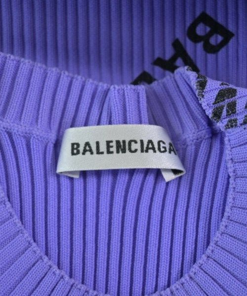 Balenciaga Knit Sweater Nylon Purple