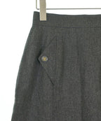 Chanel Skirt Wool Silk