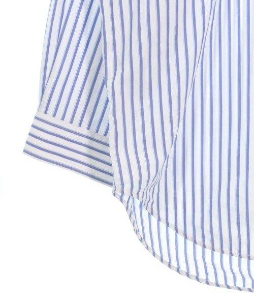 Balenciaga Casual Shirt Cotton White Blue