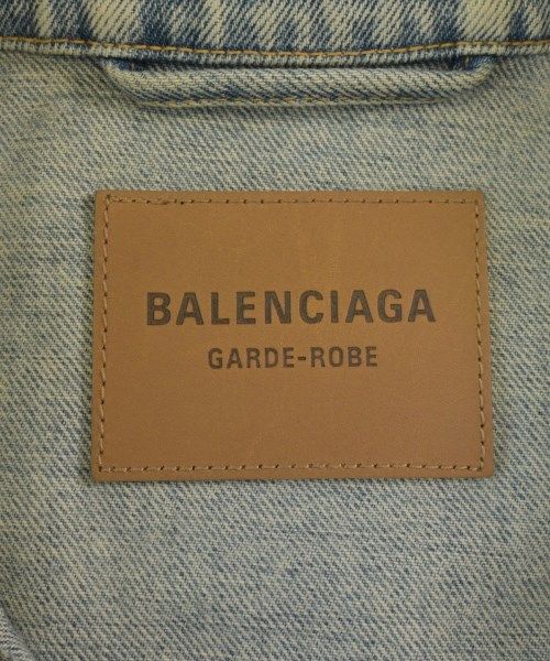 Balenciaga Denim Jacket Cotton Blue