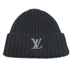 Louis Vuitton Beanie Only LV Knit Cap Black