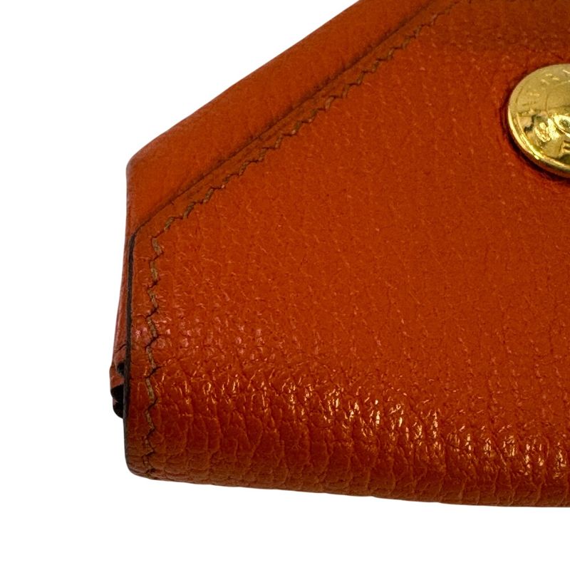 Hermes Compact Wallet Coin Purse le Van Quatre Case
