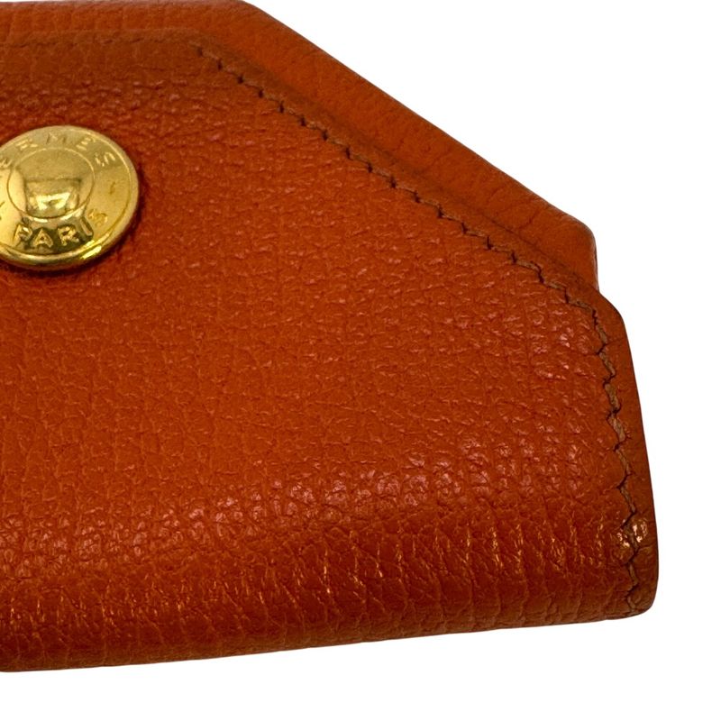 Hermes Compact Wallet Coin Purse le Van Quatre Case