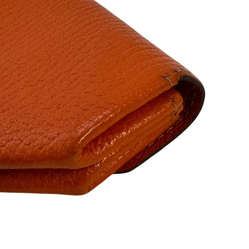 Hermes Compact Wallet Coin Purse le Van Quatre Case