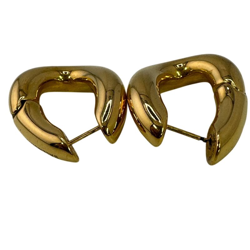 Balenciaga Hoop Earrings Gold