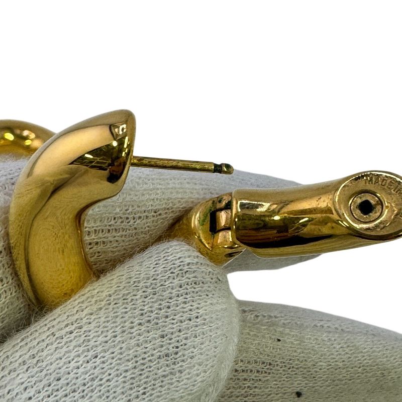 Balenciaga Hoop Earrings Gold