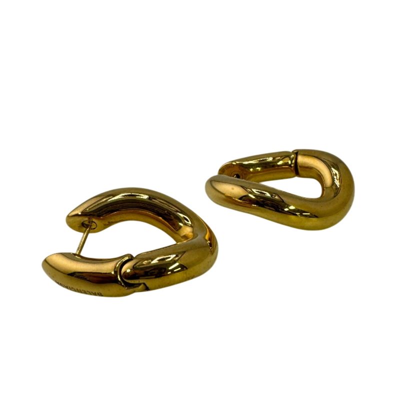 Balenciaga Hoop Earrings Gold