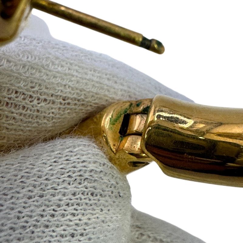 Balenciaga Hoop Earrings Gold