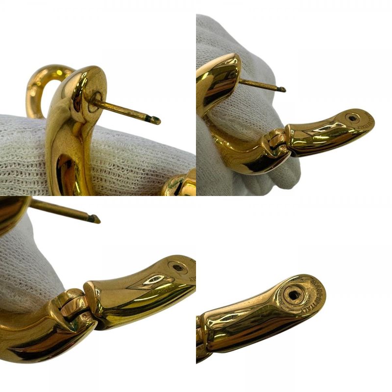 Balenciaga Hoop Earrings Gold