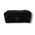 Prada Triangle Logo Clutch Multi Pouch Saffiano Leather Tessuto