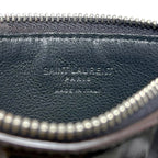 Saint Laurent Coin Case Black