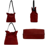 Loewe Tote Flamenco Knot Red Anagram