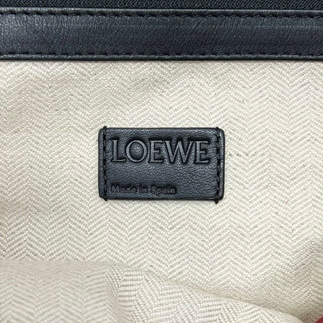 Loewe Tote Flamenco Knot Red Anagram