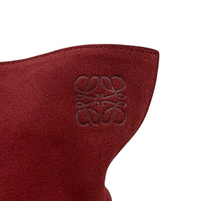 Loewe Tote Flamenco Knot Red Anagram