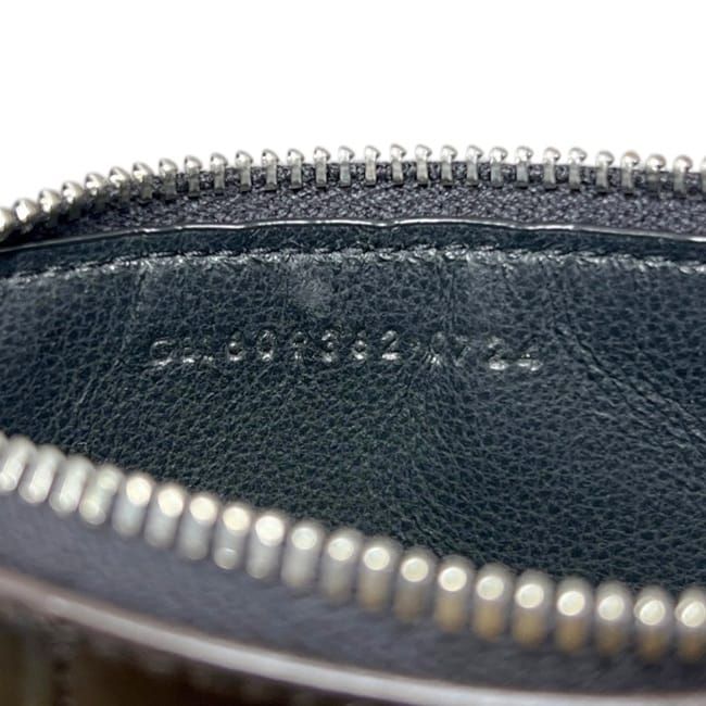 Saint Laurent Coin Case Black