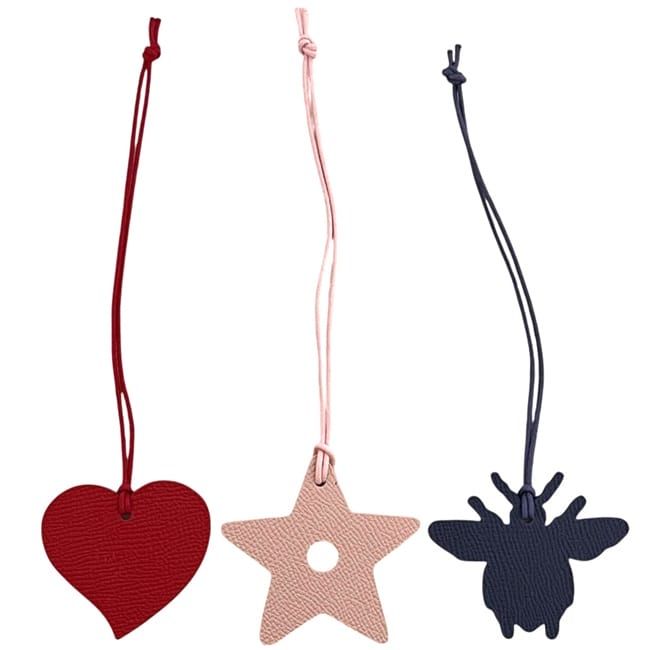 Dior Charm Set Pink Red Navy Pin Cles