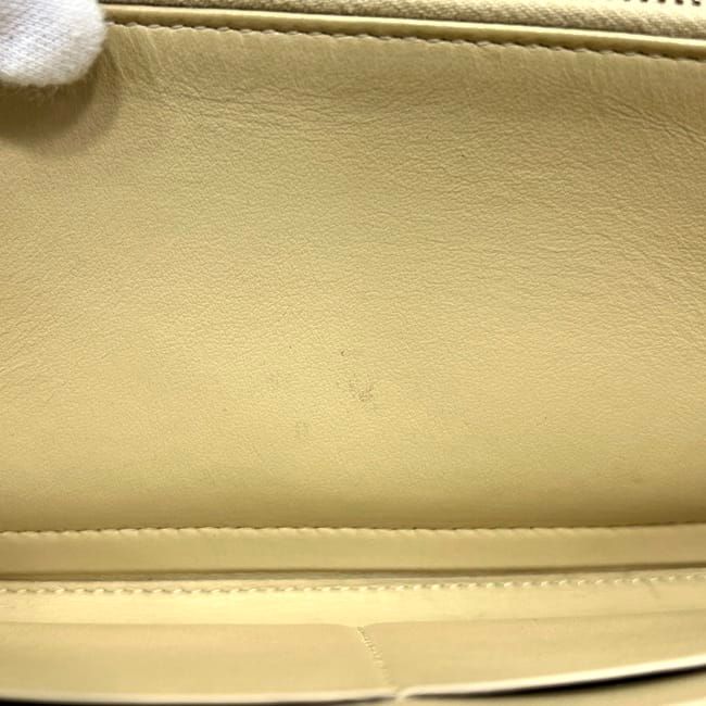 Bottega Veneta Zip Around Wallet Beige