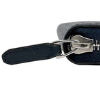 Gucci Zip Around Wallet Navy Micro