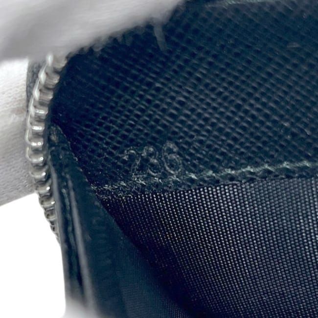 Prada Zip Around Wallet Black Nero