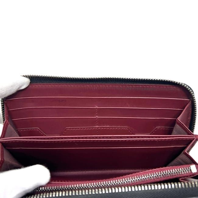 Bvlgari Zip Around Wallet Black MD