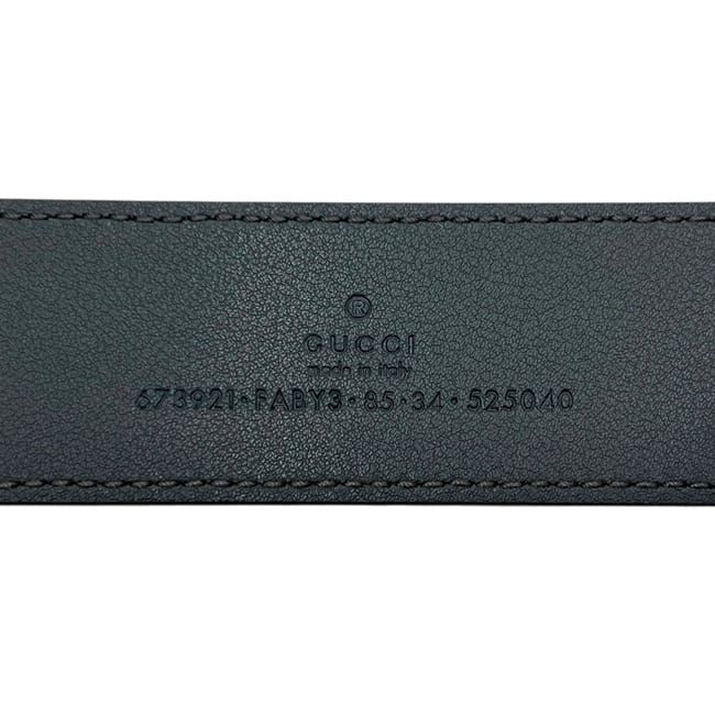 Gucci Belt Gray GG Supreme