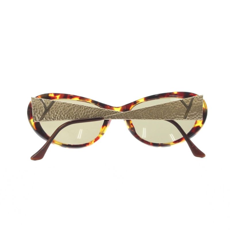 Saint Laurent Yves Sunglasses Self Frame 135 Brown Lens