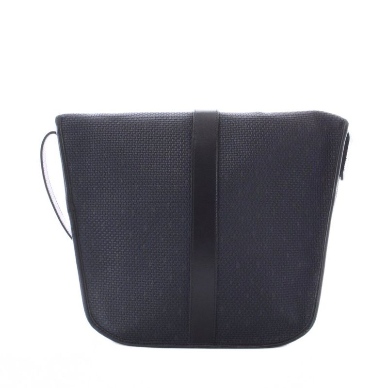 Saint Laurent Yves Vintage Shoulder Bag Mesh Braided Leather