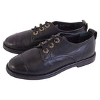 Chanel Sneakers Leather Shoes Davis Coco