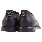 Chanel Sneakers Leather Shoes Davis Coco