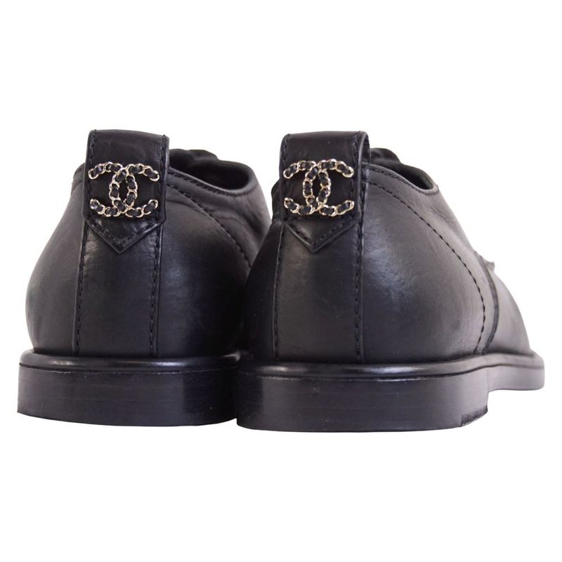 Chanel Sneakers Leather Shoes Davis Coco