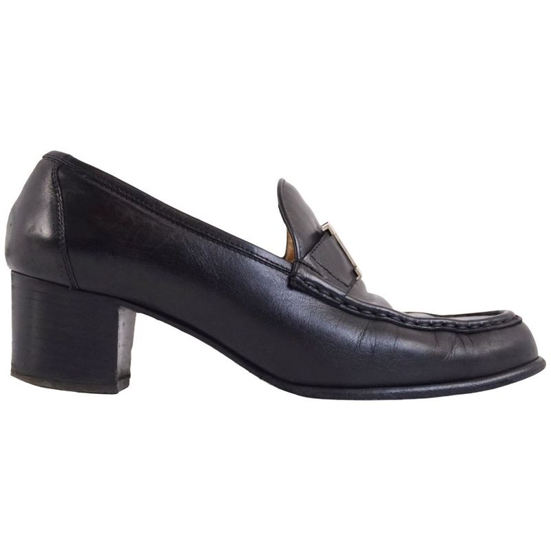 Hermes Loafers Moccasins Constance Logo Leather Shoes