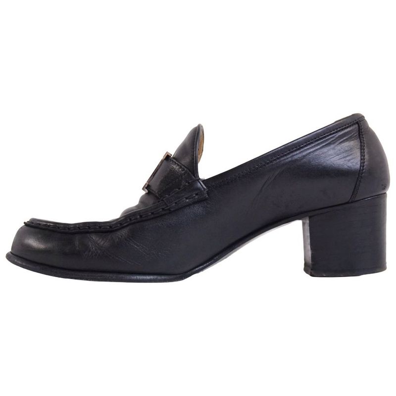 Hermes Loafers Moccasins Constance Logo Leather Shoes