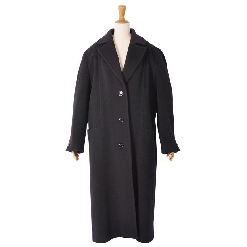 Celine Vintage Coat Long Wool Out