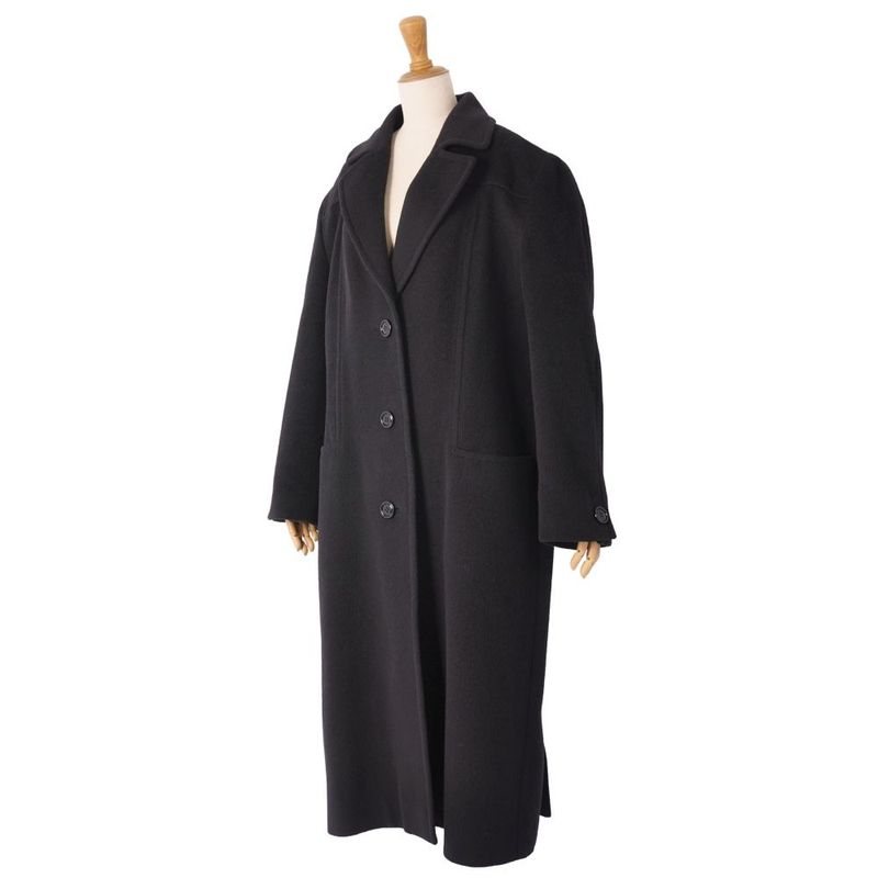 Celine Vintage Coat Long Wool Out