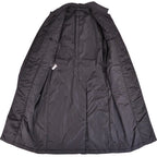 Prada Coat Belted Long Nylon Padded