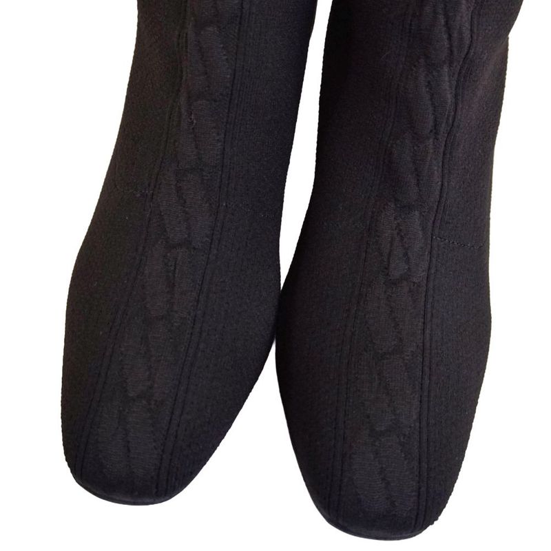 Hermes Boots Fontaine Long Knit Shoes