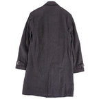 Hermes Collarless Coat Balma Long