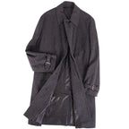 Hermes Collarless Coat Balma Long