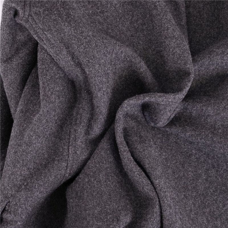 Hermes Collarless Coat Balma Long