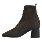 Hermes Boots Voltige Short Khaki Green