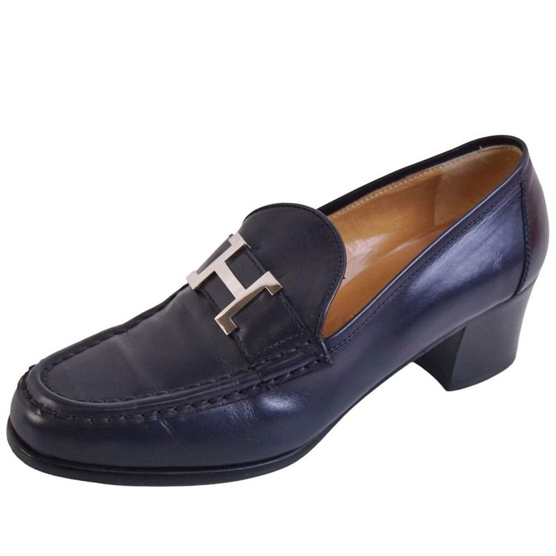 Hermes Loafers Moccasins Constance Logo les