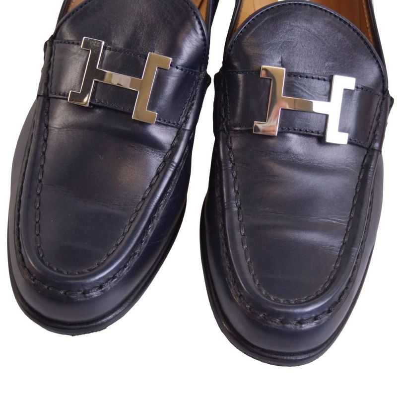 Hermes Loafers Moccasins Constance Logo les