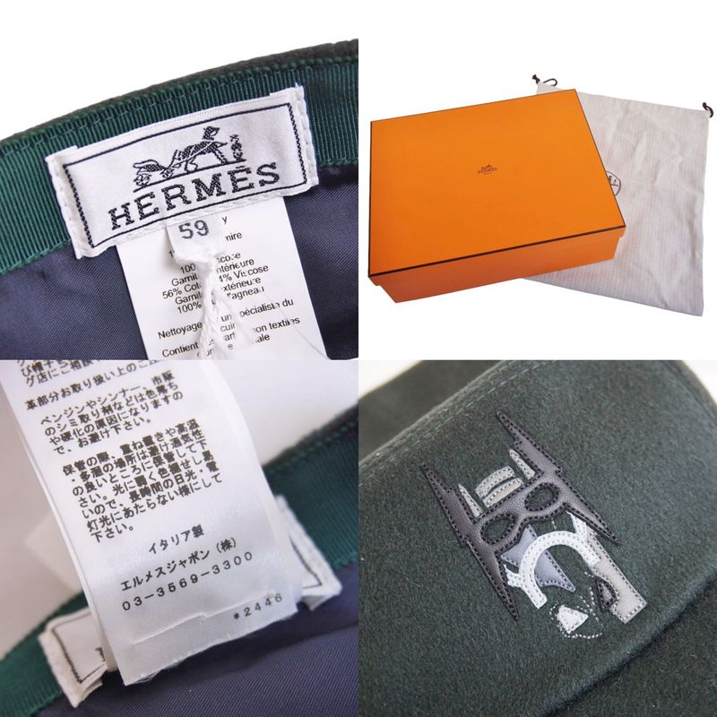 Hermes Hat Nevada Super Cap Cashmere