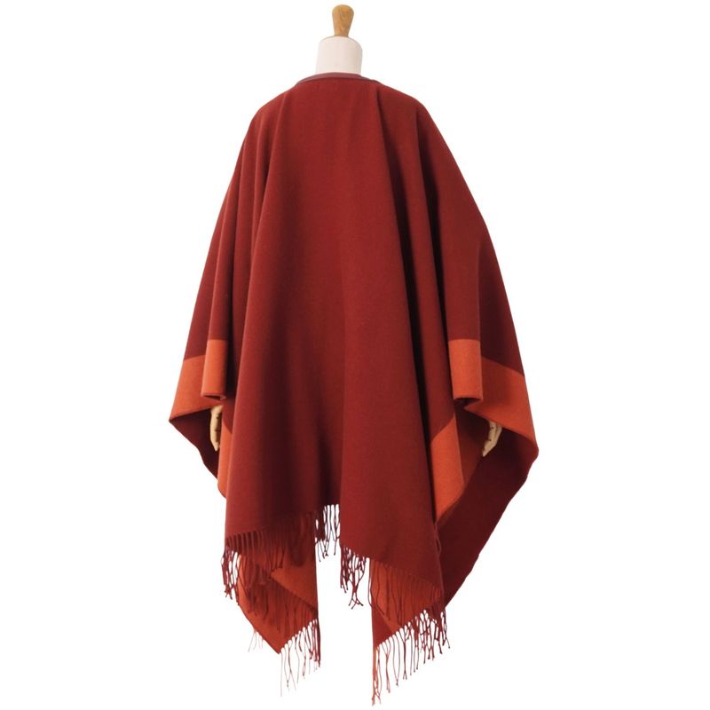 Hermes Coat Poncho Cape Wool Cashmere Outer