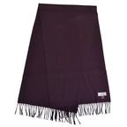 Hermes Scarf Shawl Cashmere Fringe