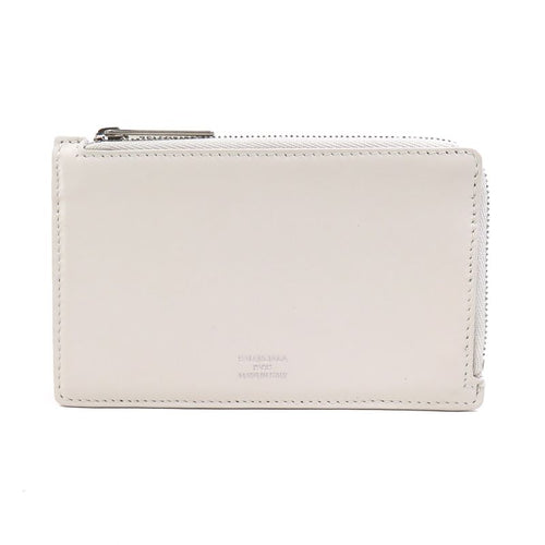 Balenciaga Card Case Leather Ivory