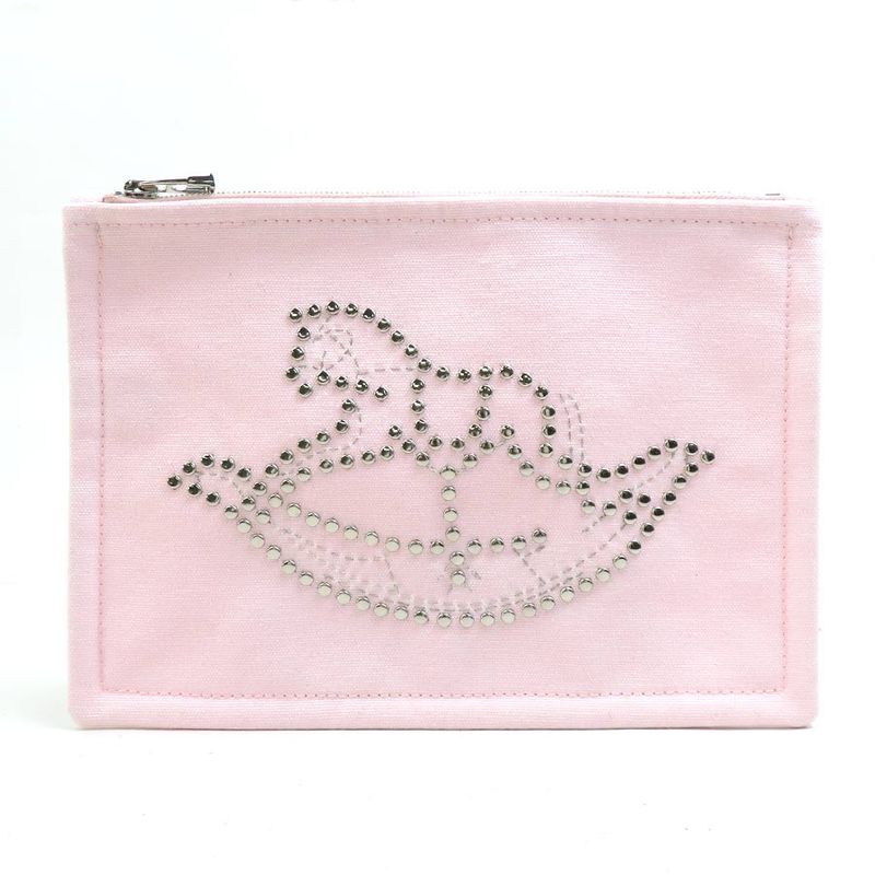 Hermes Pouch Trousse Flat PM Light Pink