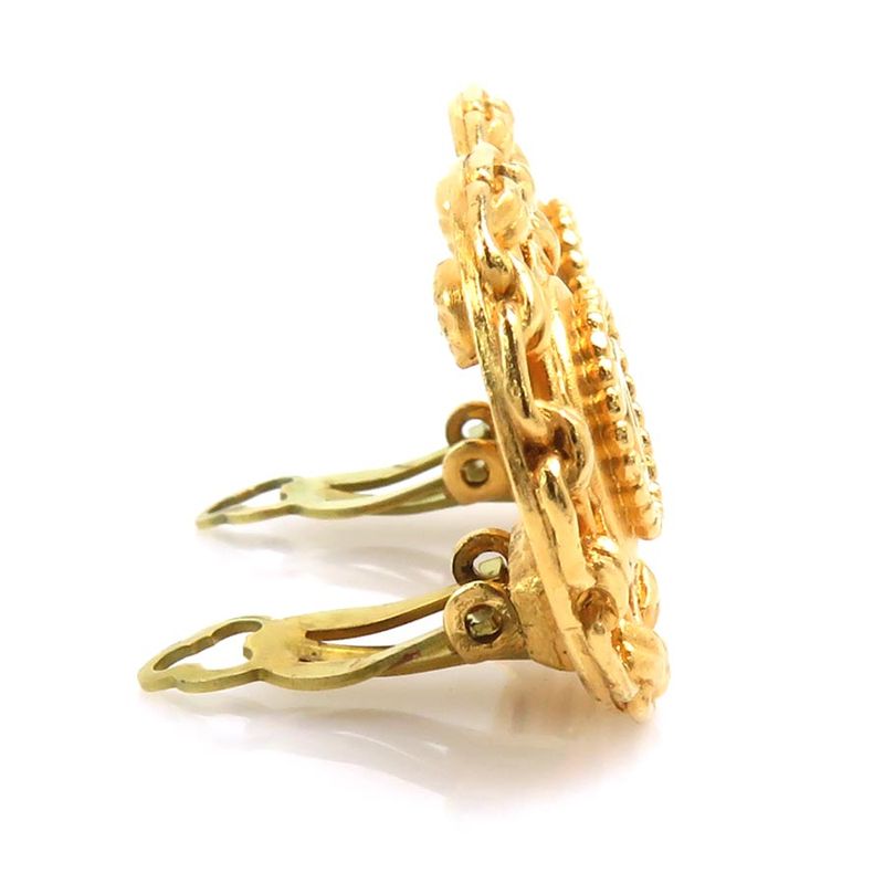 Chanel Earrings CC Logo